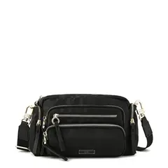 ZIOL - Cartera bandolera mediana zamora negro