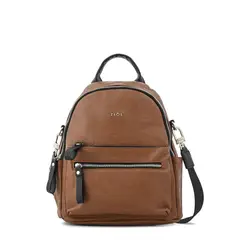 ZIOL - Mochila pequeña mawan café