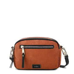 ZIOL - Cartera bandolera mediana cindy café