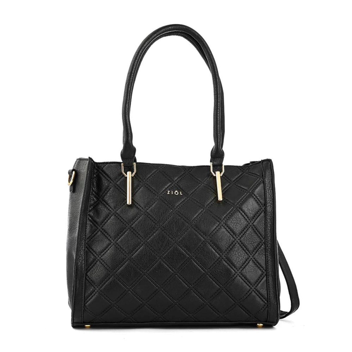 ZIOL - Cartera tote tres divisiones milena negro
