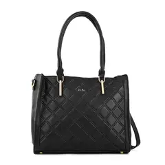 ZIOL - Cartera dos asas tres divisiones milena negro