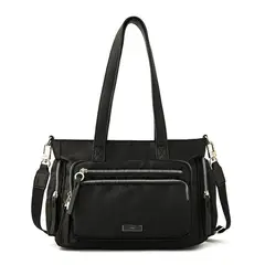 ZIOL - Cartera dos asas grande zamora negro