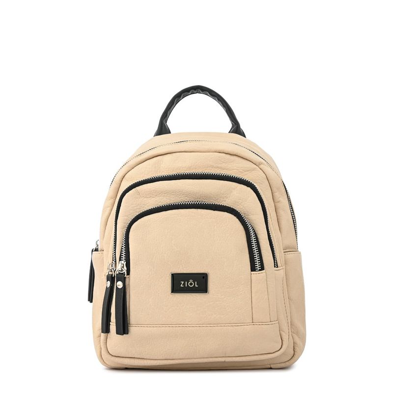 ZIOL - Mochila grande kada blanco crudo
