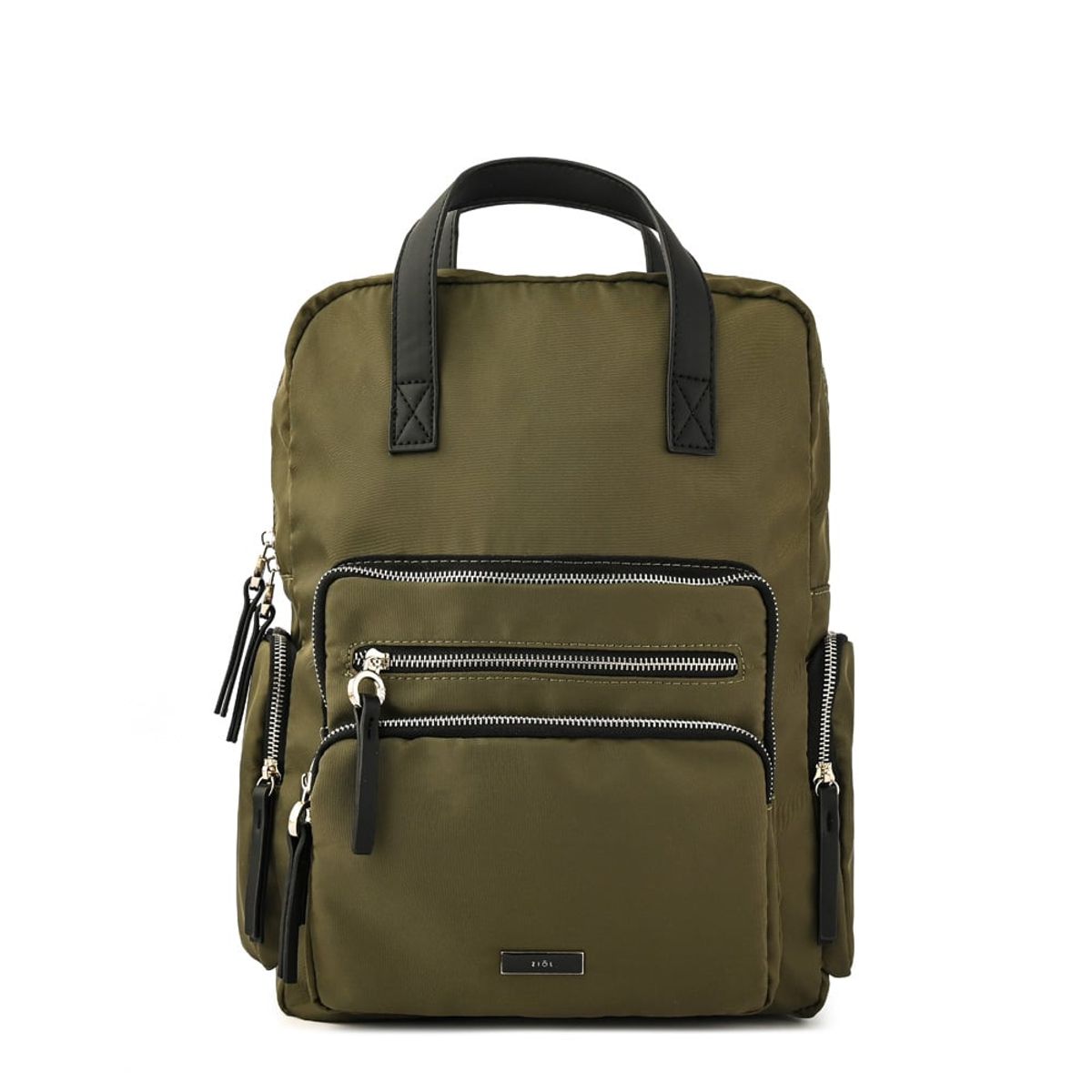 ZIOL - Mochila porta notebook zamora grande verde oliva
