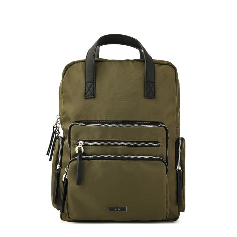 ZIOL - Mochila portanotebook grande zamora verde oliva