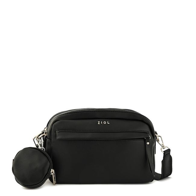 ZIOL - Cartera bandolera mediana elian negro
