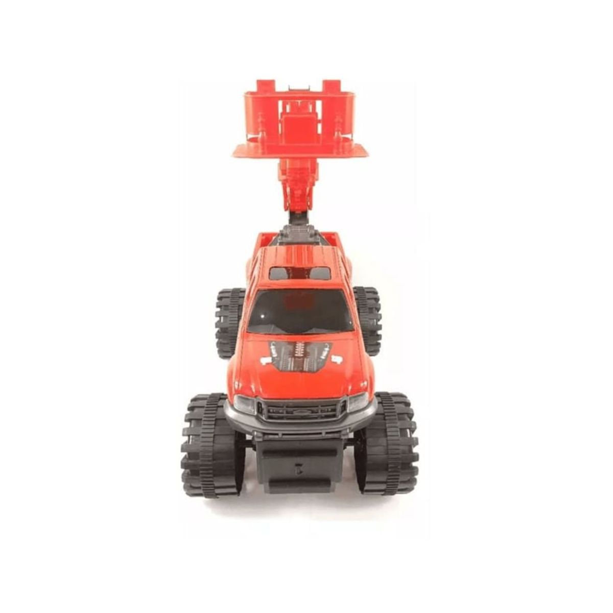 GENERICO - Auto Camioneta A Fricción Con Escaladora Telescópica Juguete