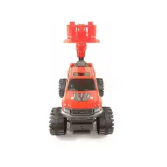 GENERICO - Auto Camioneta A Fricción Con Escaladora Telescópica Juguete