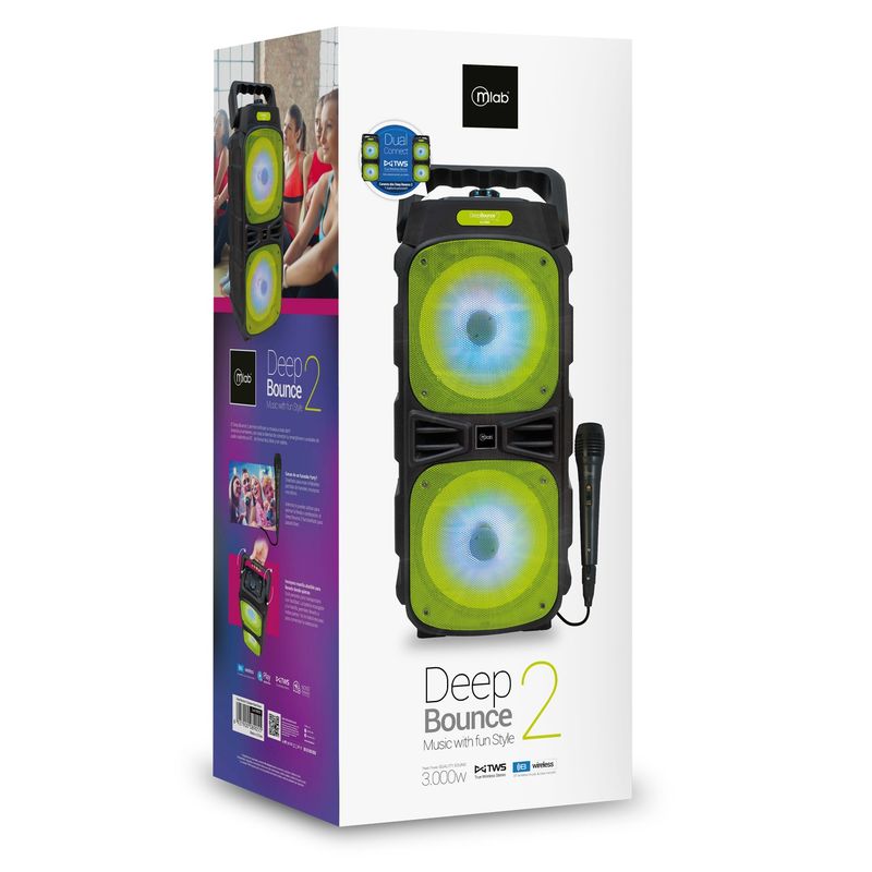 MLAB - Parlante Mlab Deep Boune 2 + Micrófono con cable 8905 Nexstore
