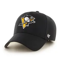 47 - Jockey Pittsburgh Penguins Black MVP - Negro