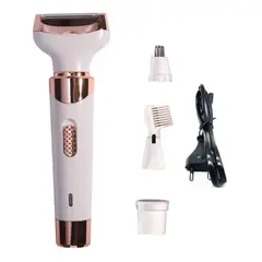 GENERICO - Depiladora 4 en 1 Multifuncional para Facial y Cuerpo