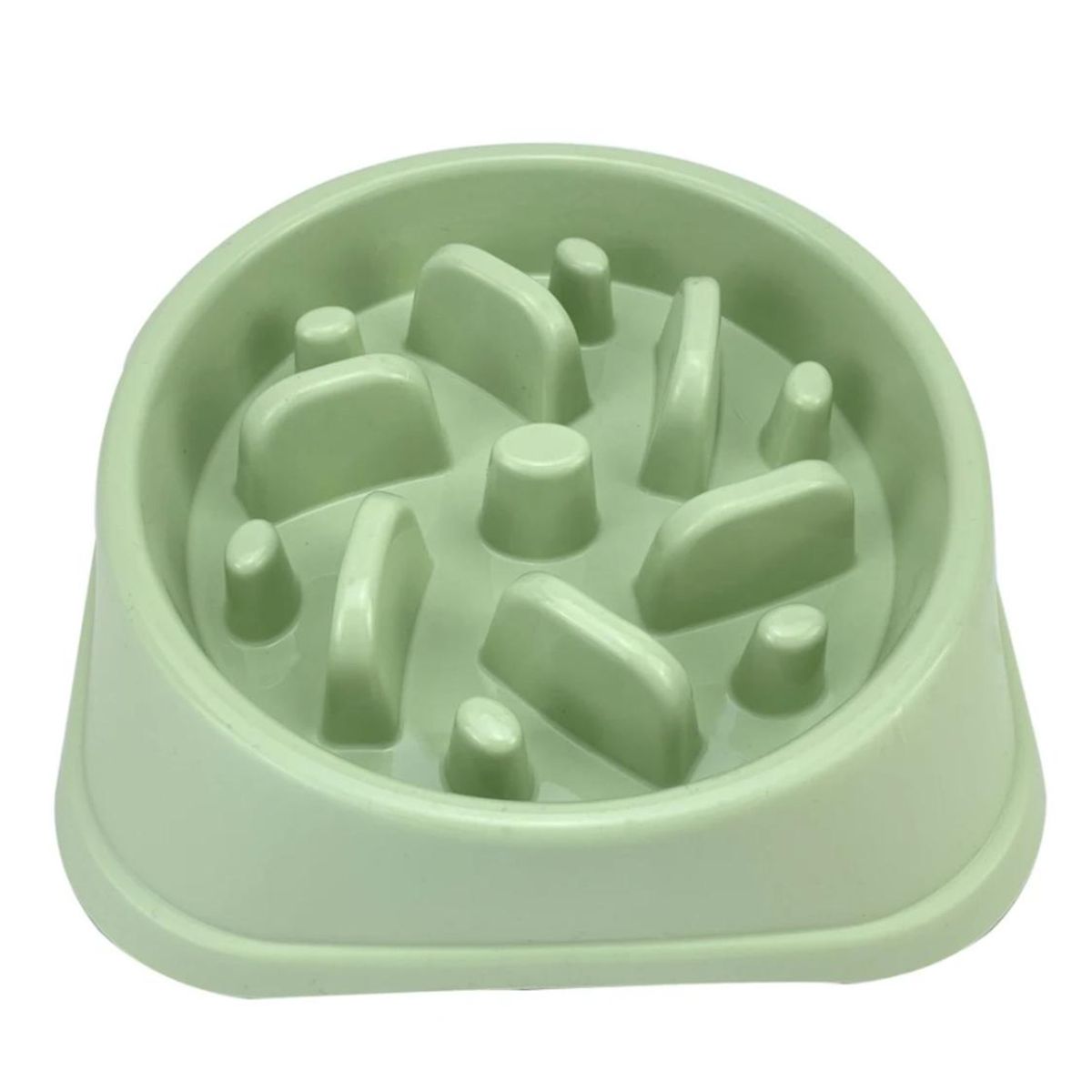 GENERICO - Plato de Alimentación Lenta anti estres - Verde