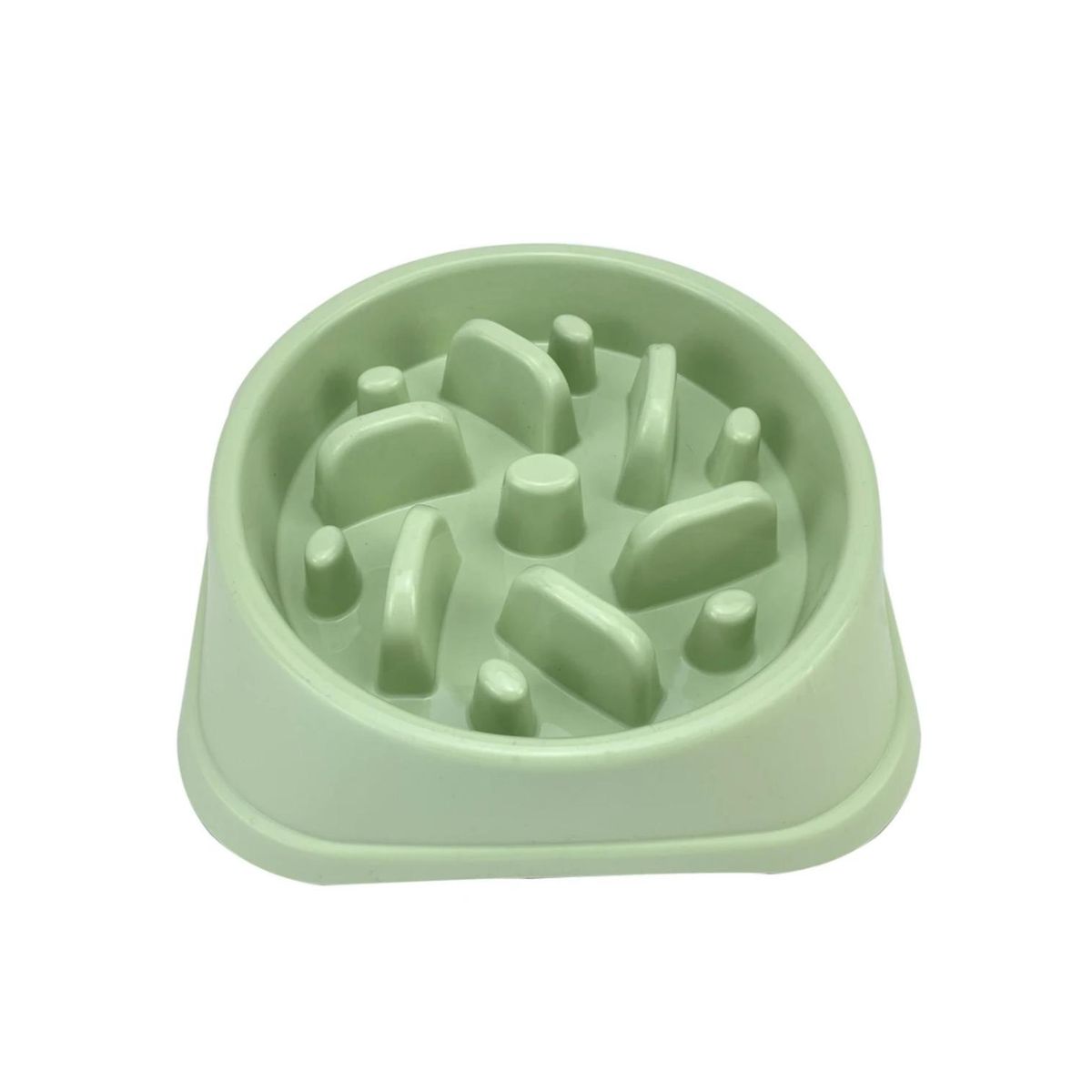 GENERICO - Plato de Alimentación Lenta anti estres - Verde