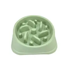 GENERICO - Plato de Alimentación Lenta anti estres - Verde