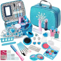 GENERICO - Kit de Maquillaje Lavable para Niños - 32 Piezas Temática Princesa