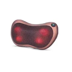 GENERICO - Masajeador Almohada Cojín Lumbar Cuello Red