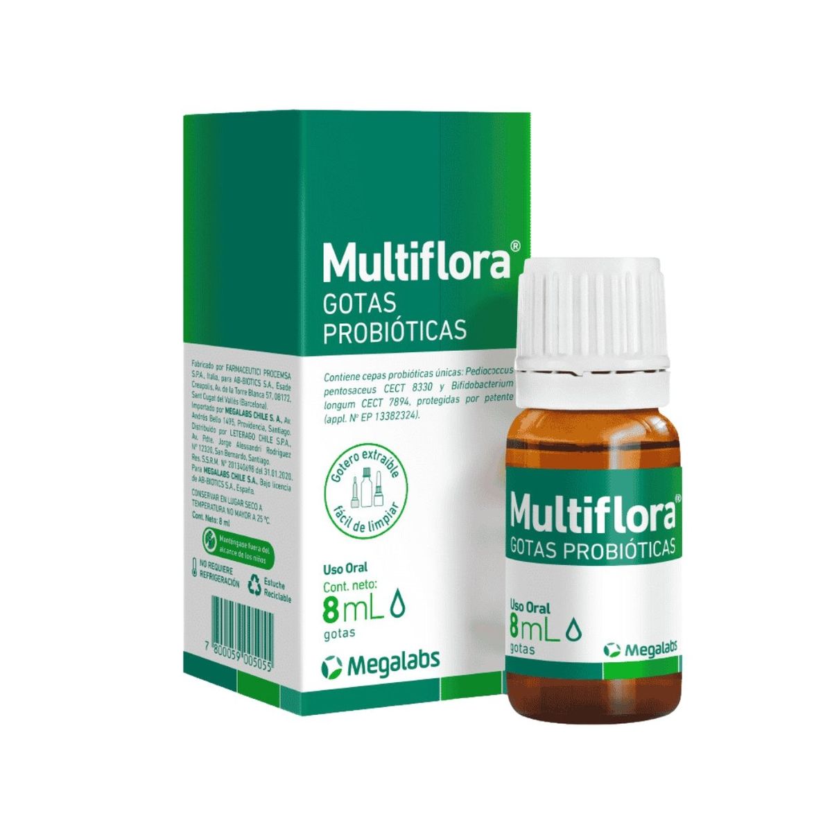 MULTIFLORA - Multiflora Gotas Probioticas 8ml