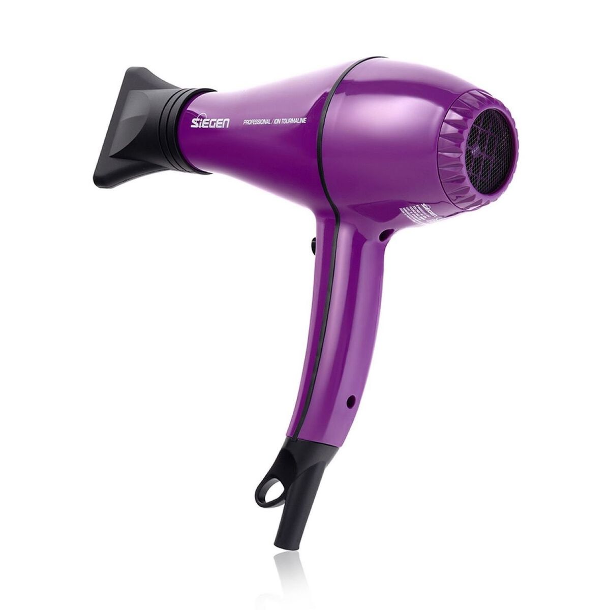 SIEGEN - Secador de Pelo Siegen Powered Air Purpura SG3047 2000Watts