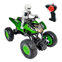 GENERICO - Cuatrimoto a Control Remoto Recargable 15kmh para Niños