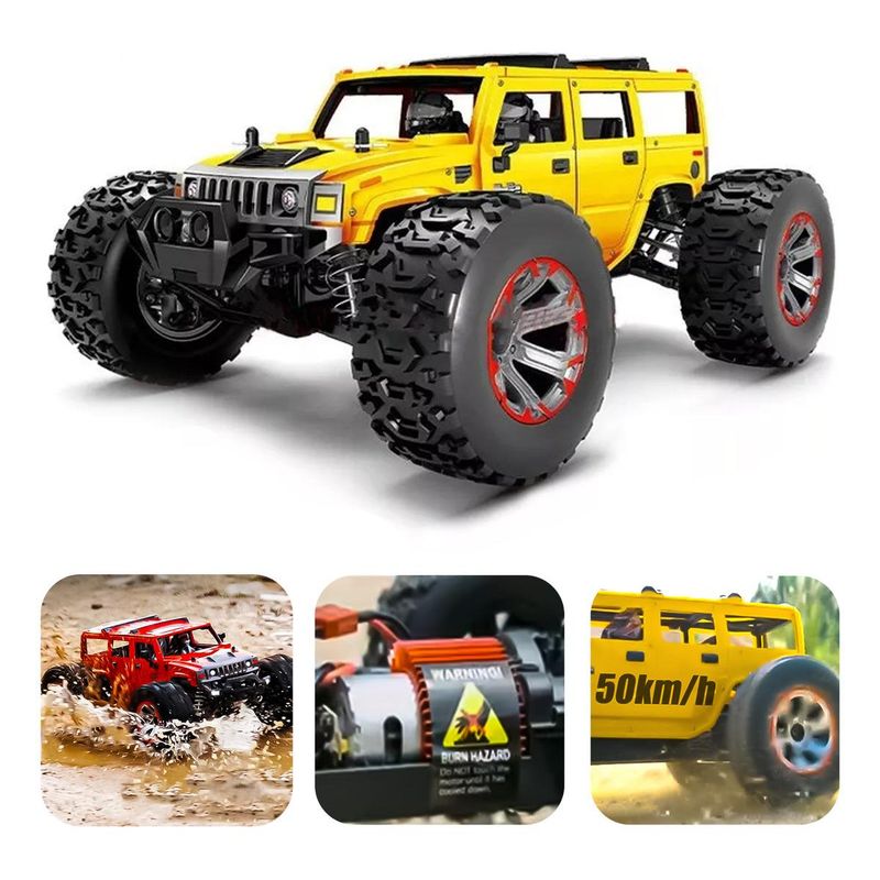 GENERICO - Camioneta Hummer H2 a Control Remoto 4x4 50kmh
