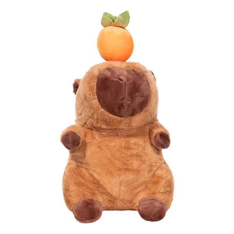 GENERICO - Peluche Capibara con Fruta 35 cm Surtido