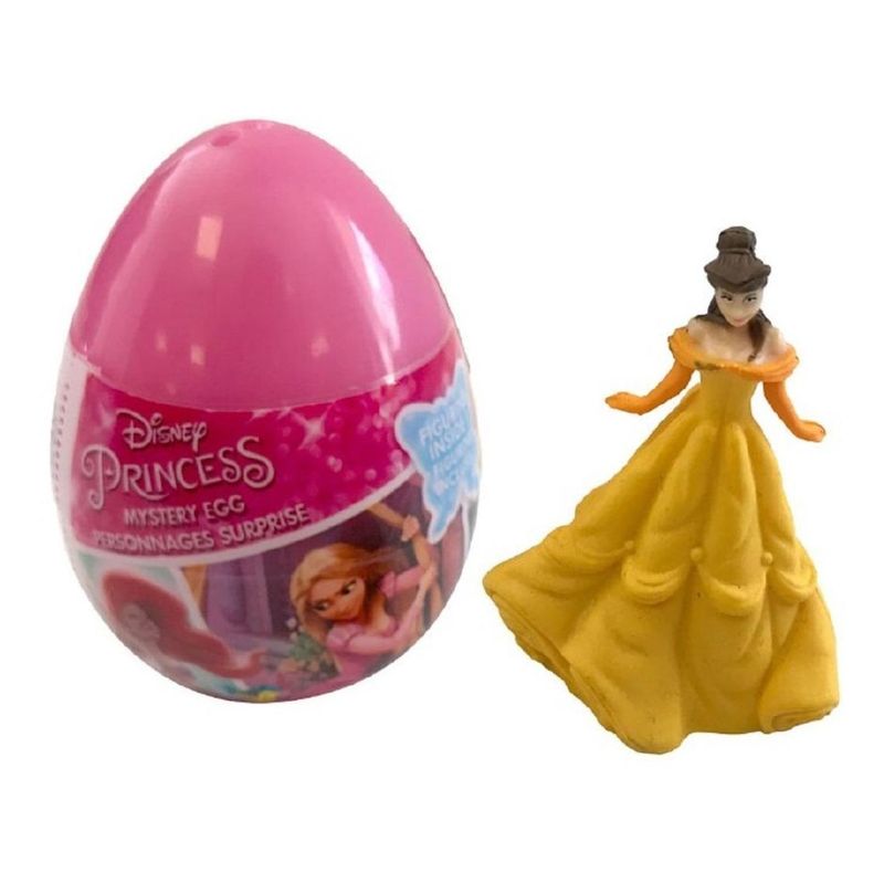GENERICO - Huevo Sorpresa Muñecas Princesas Disney 6cm