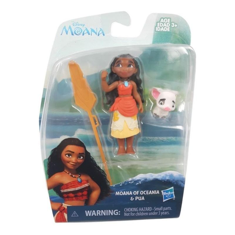 GENERICO - Figuras de Personajes de Moana en Pack de 3 - 8 cm