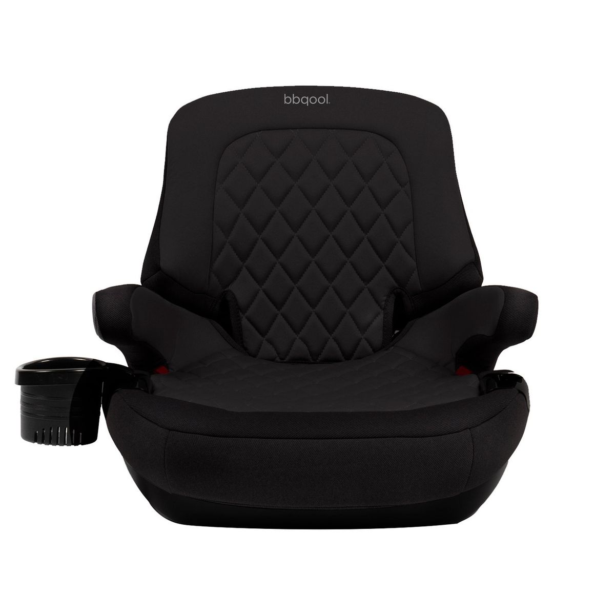 BBQOOL - Silla de Auto Alzador Upper Isofix Black