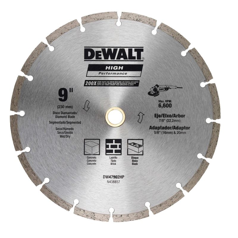 DEWALT - Disco Diamantado 9 230mm DEWALT DW47902HP