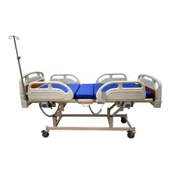 GLOMED - Cama Clinica Electrica 4 Pos Deluxe + Colchon 8cm + Antiescaras