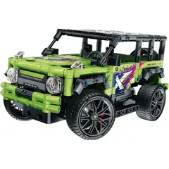 JUGUETON - Auto Todoterreno Bloques Construcción Technic Control Remoto