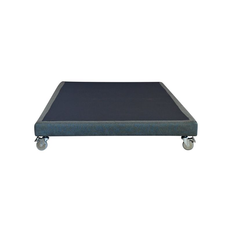 BLOCCARE - Base De Cama Full unica Box 8cm L200cm ruedas pyton RColchon VElastico