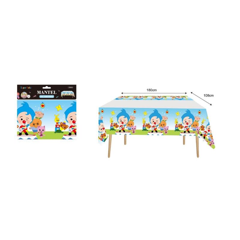 GENERICO - Mantel De Mesa Para Fiesta Plim Plim