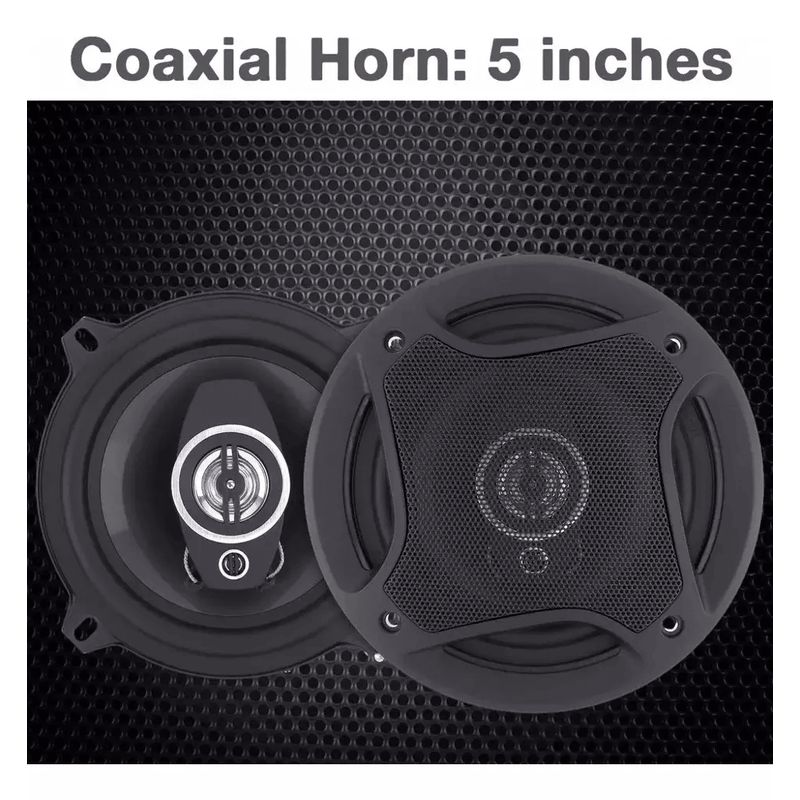 GENERICO - Parlantes Para Auto Pcinener Ts-1372 350w 13cms Color Negro