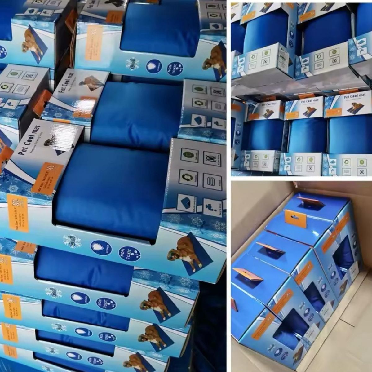 GENERICO - Manta Refrescante Para Mascotas Talla XXL 80x120cm