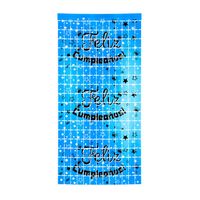 ADORNO MURAL METALICO FC CELESTE 2X1 X1 UNI