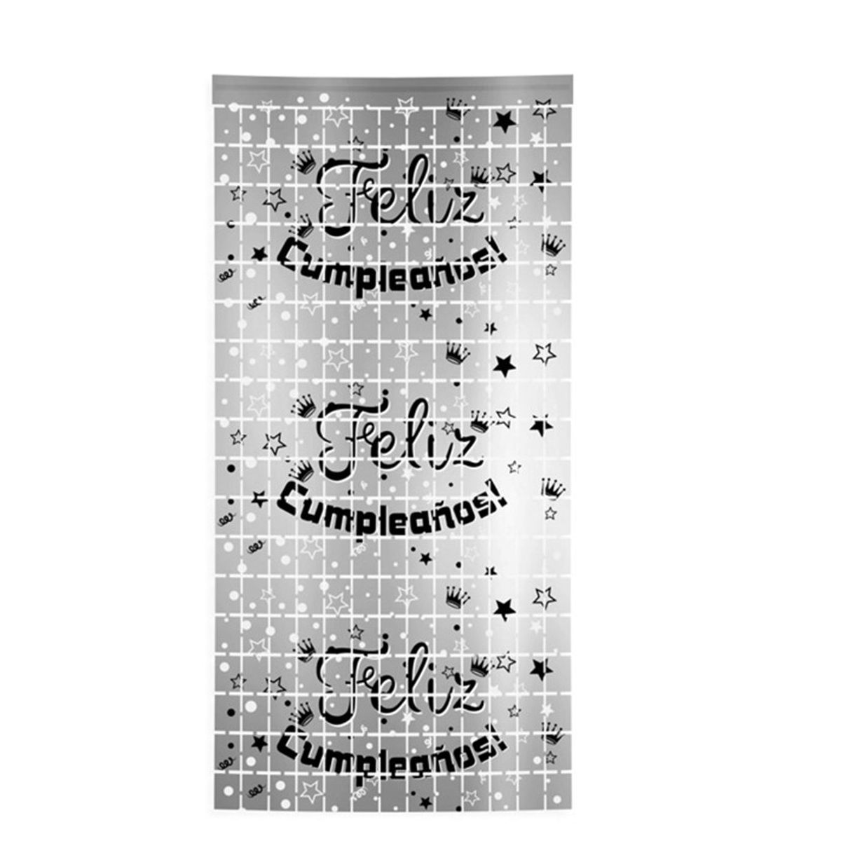 GENERICO - ADORNO MURAL METALICO FC PLATEADO 2X1 X1 UNI