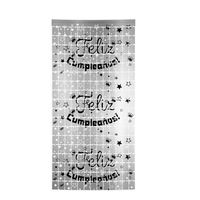 ADORNO MURAL METALICO FC PLATEADO 2X1 X1 UNI