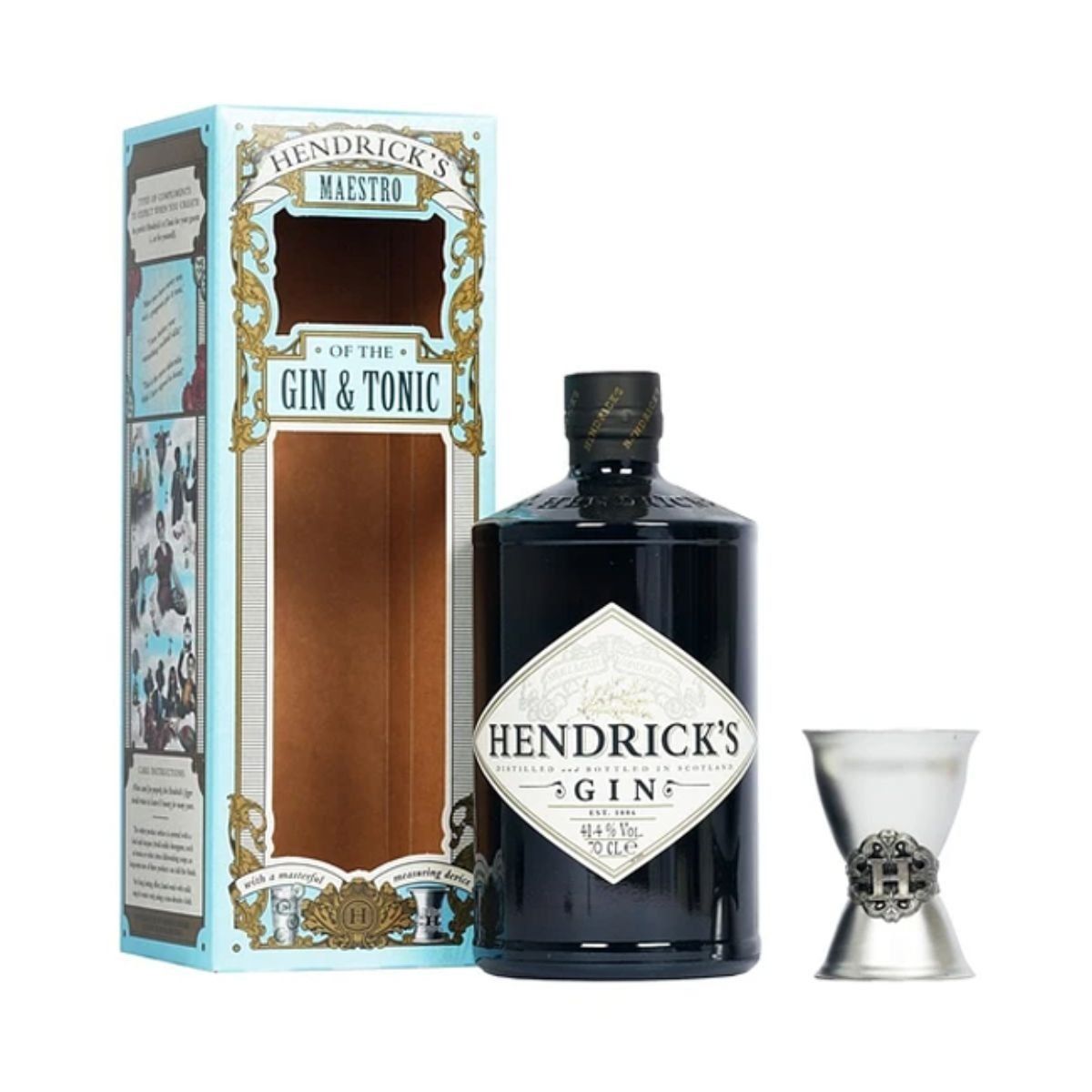 HENDRICKS - Pack Gin Hendricks con Jigger 700cc