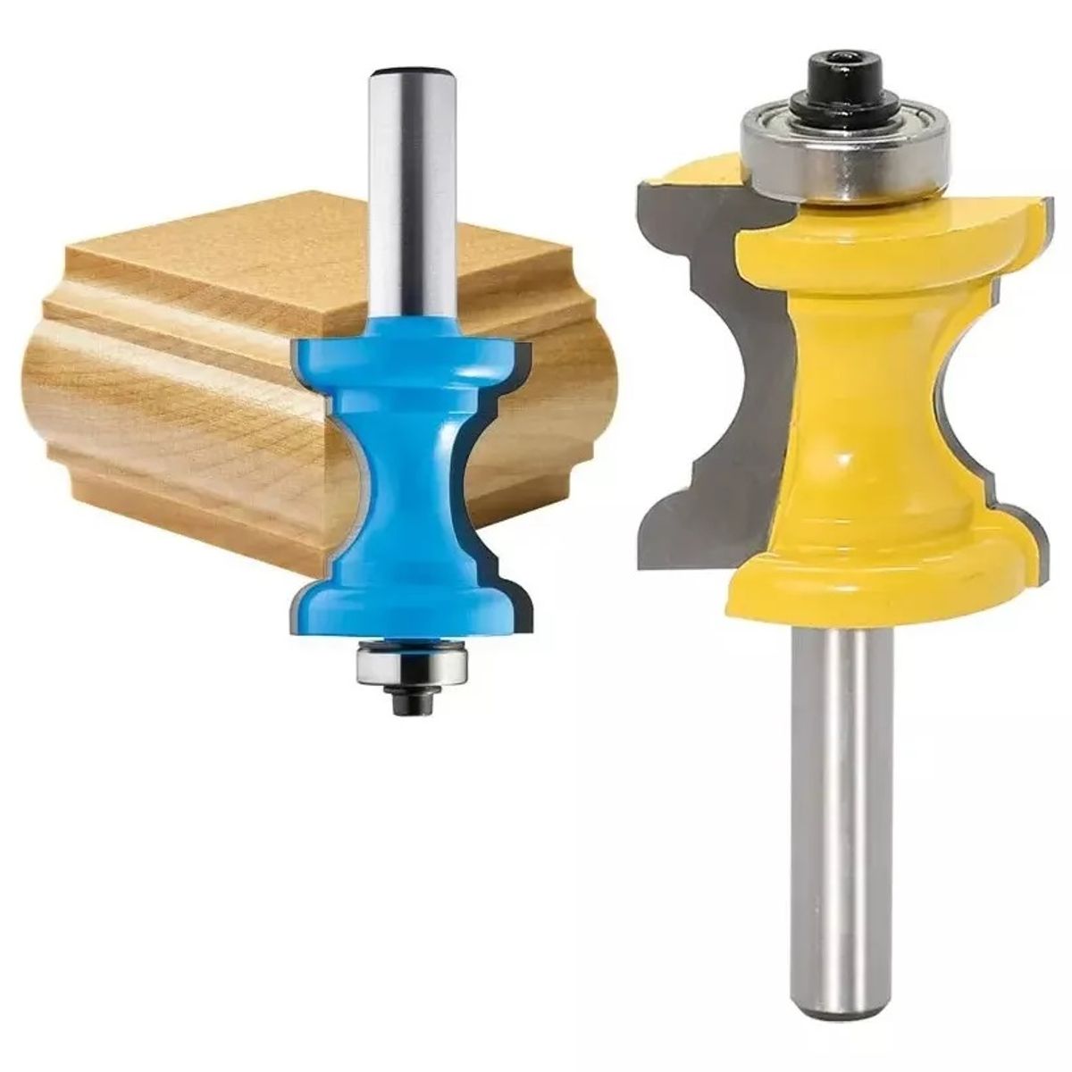 GENERICO - Fresa Madera Moldura Mesa Baranda Vástago ¼ 1pcs