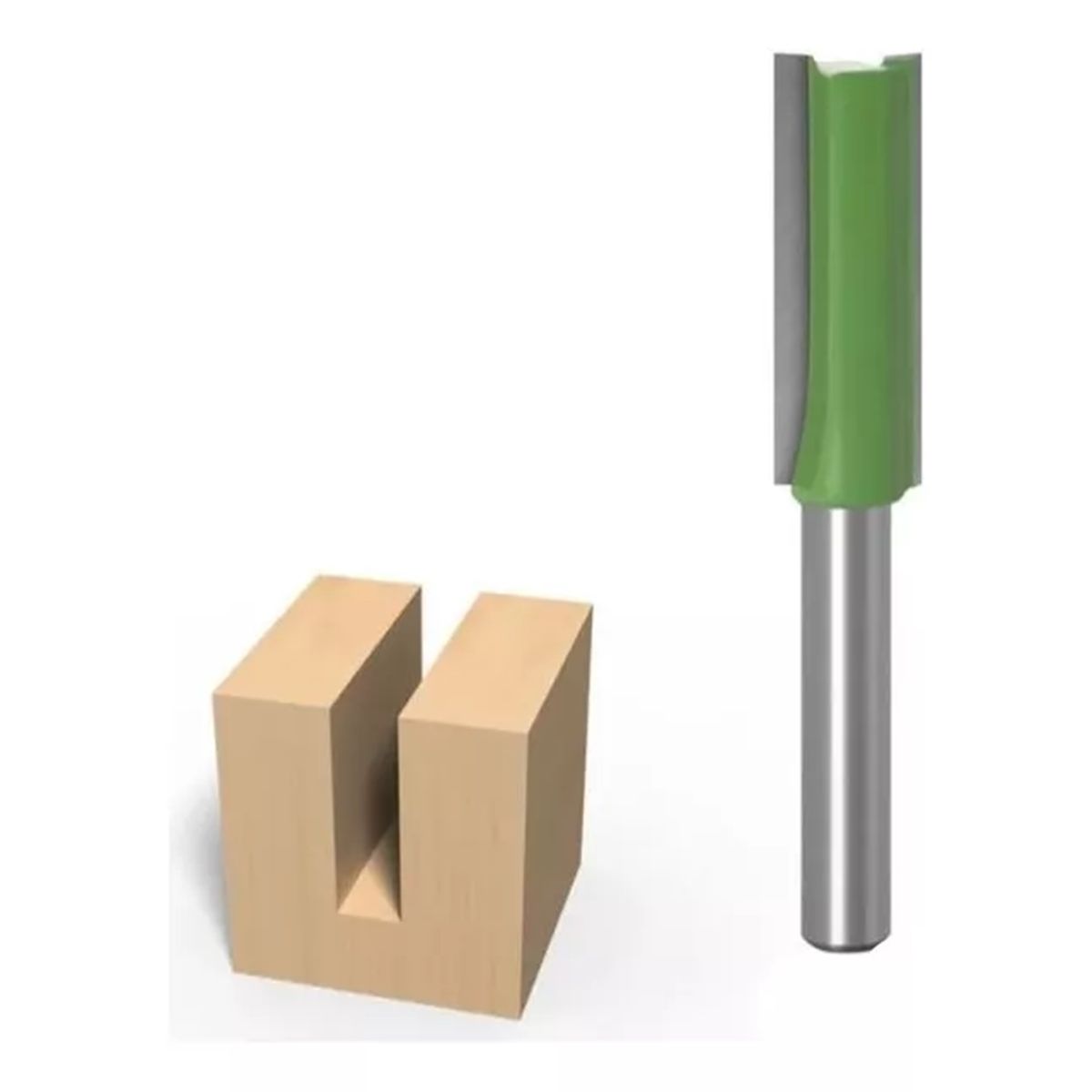 GENERICO - FRESA MADERA RECTA VASTAGO ¼  x 3/8