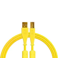 GENERICO - Cable USB-A a USB-B 15 Metros Amarillo Cables DJ Techtools