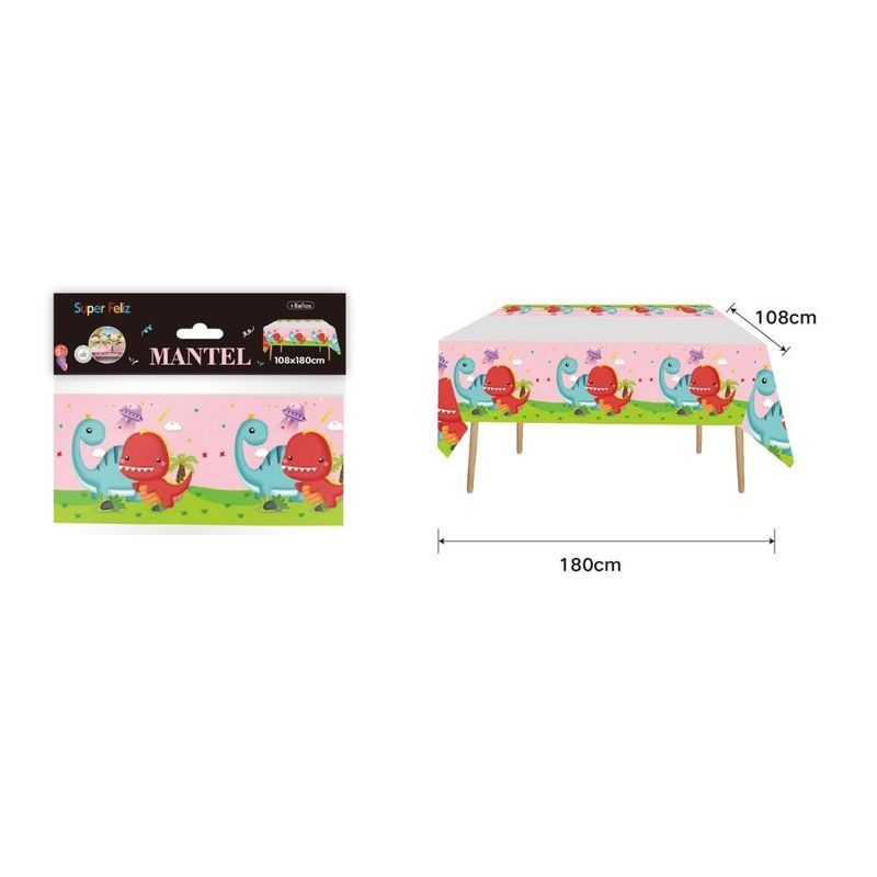 GENERICO - Mantel De Mesa Para Fiesta Dinosaurio