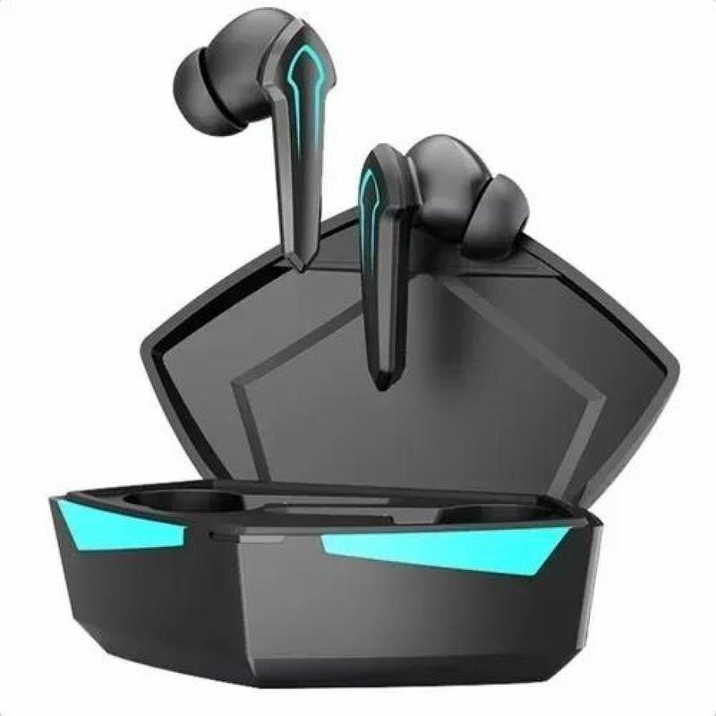 GENERICO - Auriculares in-ear gamer inalámbricos P30 negro con luz LED