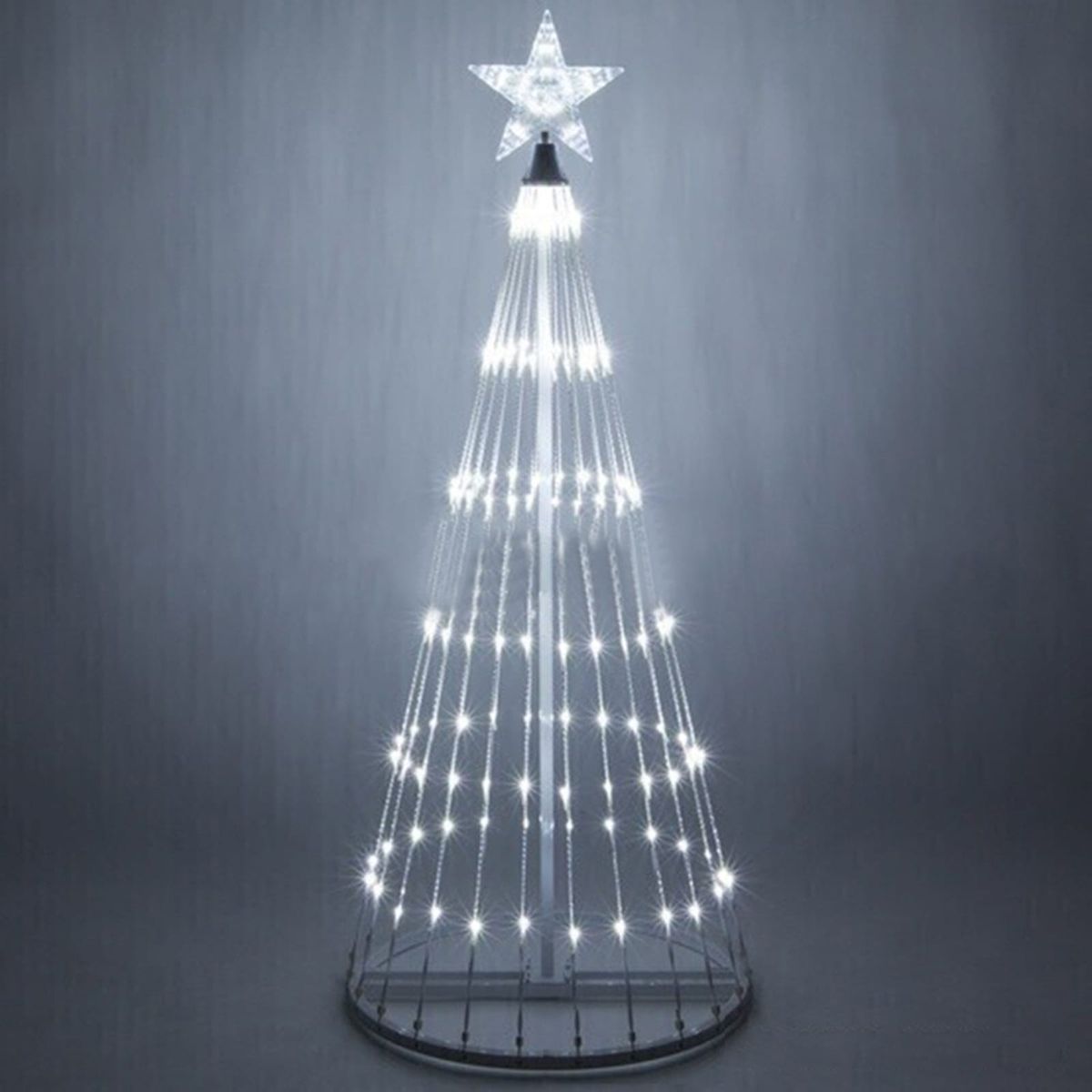 GENERICO - Arbol Navidad Luces con control conexion usb