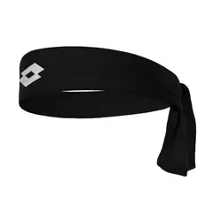 LOTTO - Cintillo de Tenis Negro - Unisex - Negro