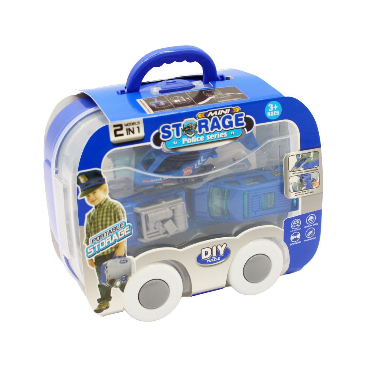 GENERICO - Estación De Policía Juguete 2 En 1 Diversión Y Aventura - SC