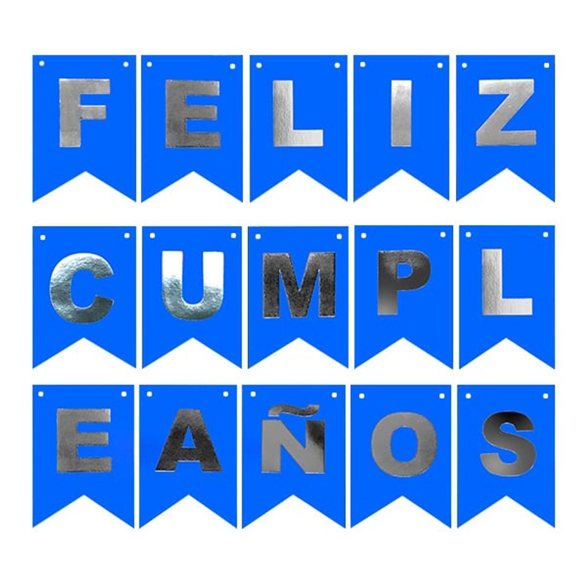 GENERICO - BANNER FC FLUOR AZUL X1 UNI