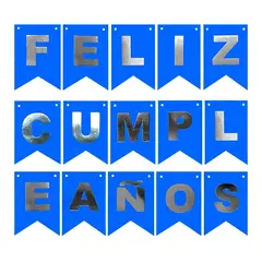 GENERICO - BANNER FC FLUOR AZUL X1 UNI