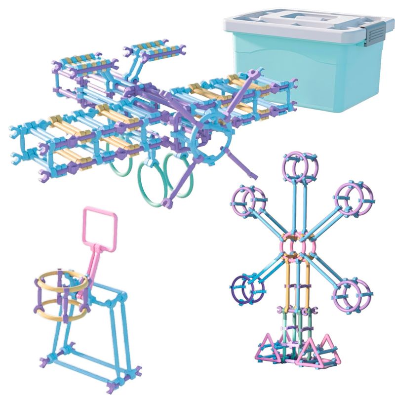 EMETRES - Set De Bloques De Construcción Diy Creativos Para Niños 1000